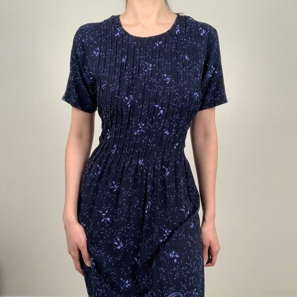 Vintage J.G. Hook Tie Back Waist Dress - Picture 1 of 10